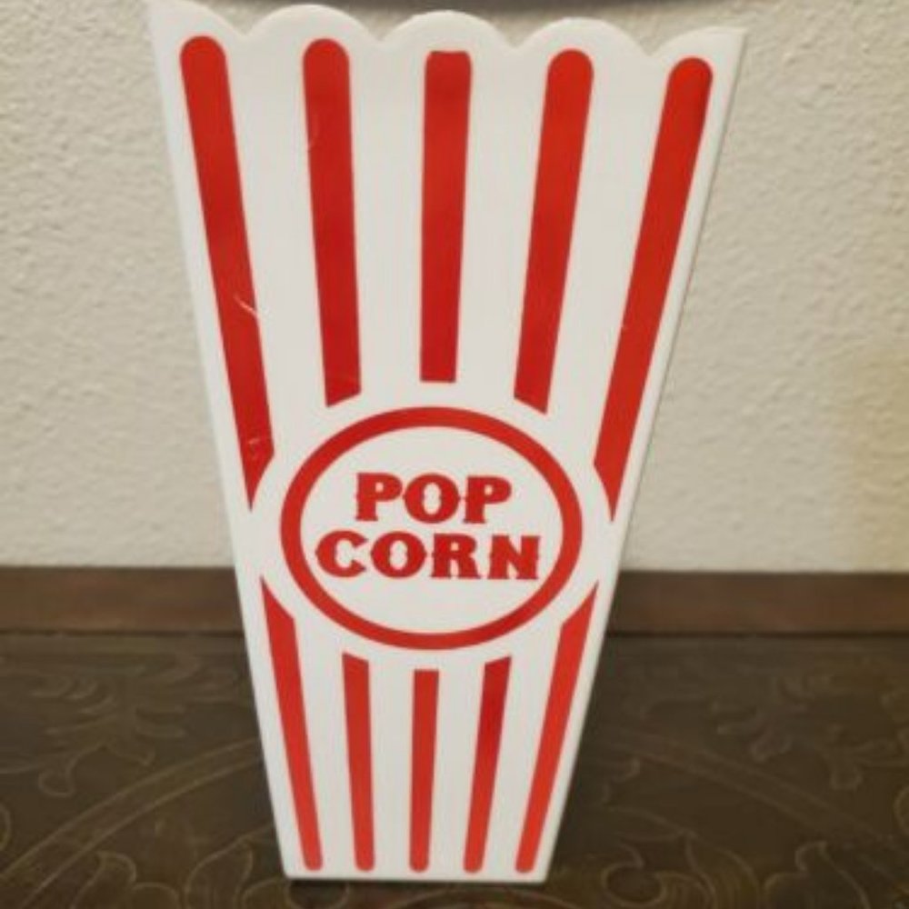 Reusable Plastic Popcorn Container